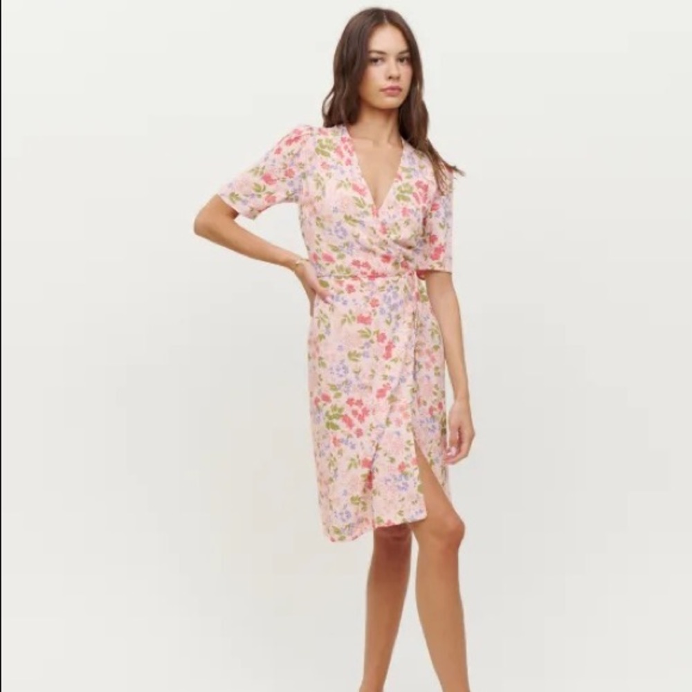 Reformation Wrap Dress NWT - Picture 2 of 4